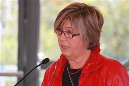 Mercedes Bresso, Vice President of the CoR closes the morning's proceedings 